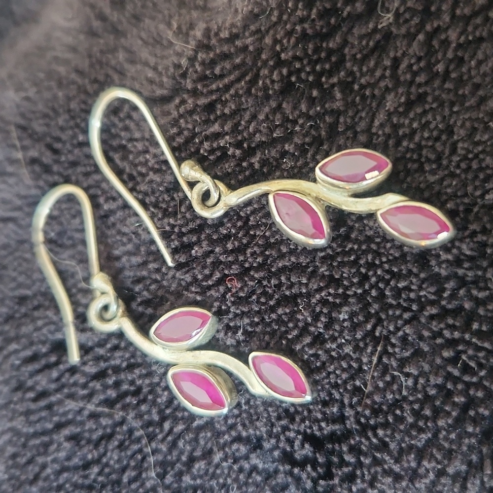 Ruby Earrings